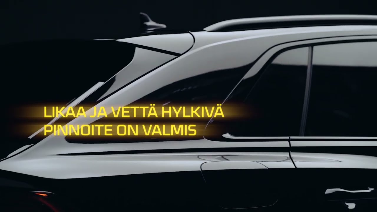 Uusi KORREK Pro TFC™ Hydrox -pinnoite suojaa autosi vain 5 minuutissa. Suihkuta. Huuhtele. Valmis.
