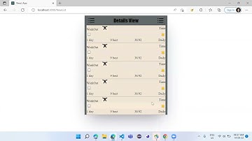 habit Tracker app using react