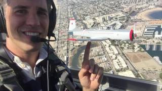 Flying in a PC7 over Malibu with Steve Maiman