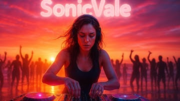 [SonicVale] – Ethereal Horizon – (Official Melodic Techno Music Video 2025) | AI Cinematic