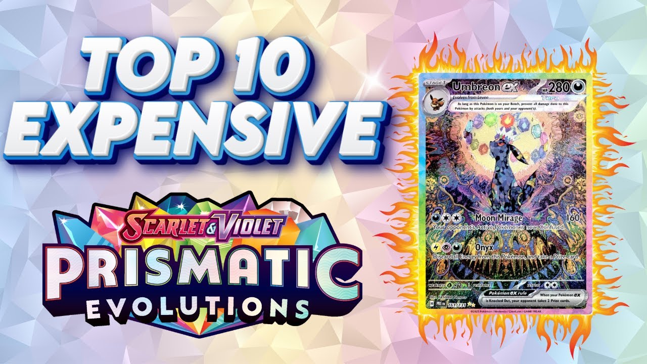 pokemon prismatic most expensive cards PSA 10 Eevee ex SAR main image 0