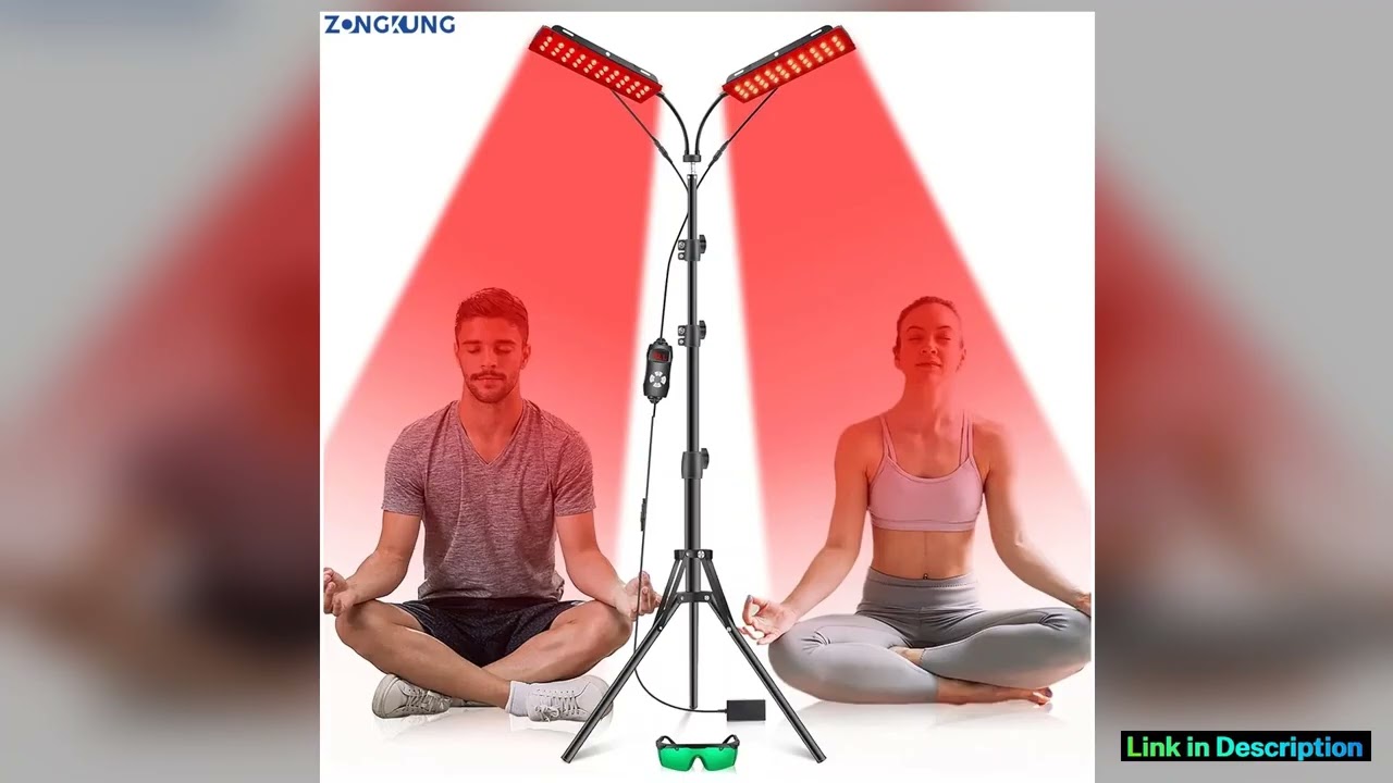 LED Red Light Therapy Lamp LED Infrared Light Therapy 660nm850nm Near Infrared Light Device Full Bo