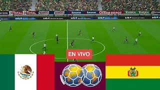 [EN VIVO] México vs Bolivia. Amistoso Internacional 2024 Partido Completo - Simulación de Videojuego
