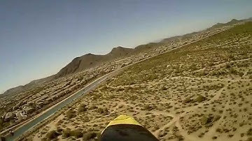 F-18 V3 RC Powers - AZ Desert flying March 8, 2015 flight 2