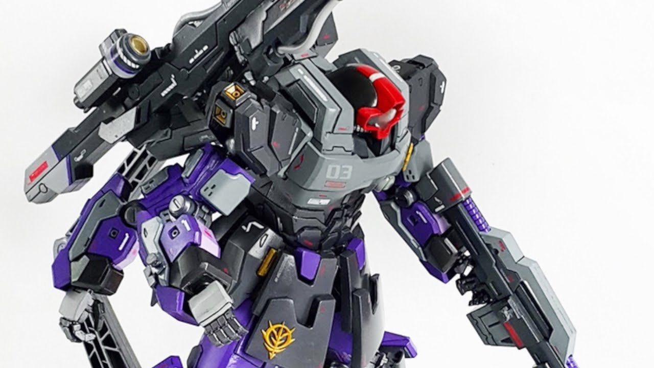 MS-09 ドム(DOM) MG1/100 MG 1/100 MS-09X [ADV] Dom Advanced - Custom Build(ドム) - YouTube