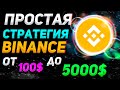 ПРОСТАЯ СТРАТЕГИЯ ОТ 100$ ДО 5000$ (BINANCE СКАЛЬПИНГ) | Трейдинг, Бинанс