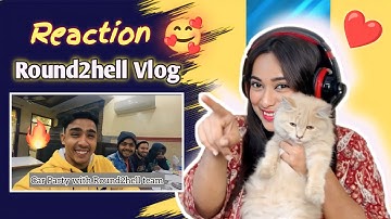 Round2hell Vlog - Car Party With Team | Wasim Ahmed Official Vlog | Reaction By Aafreen Shaikh