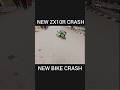 ZX10R CRASH l new zx10r crash l showroom #crash #biker #viral video #zx10r