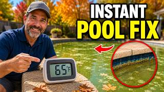 You Have One Week Left To Fix This Before Fall Destroys Your Pool
