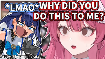 Kronii Can’t Stop Laughing at Raora