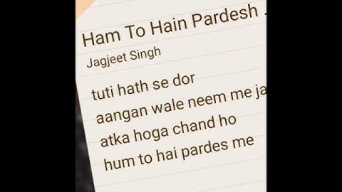 Thumbnail of Raat ne aise pench ladai #song #Jagjit Singh