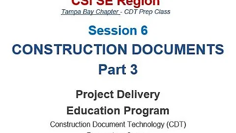 CDT Exam Prep Training Session 06 February 2, 2016