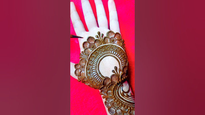New simple fronthand mehndi design | easy mehandi #shorts #short #mehndi #mehandi #mehndidesign