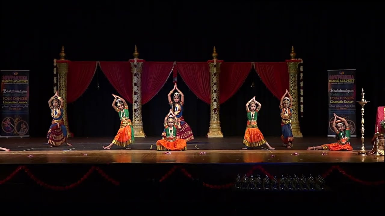 Pushpanjali by Young kids Sowparnika Dance Academy