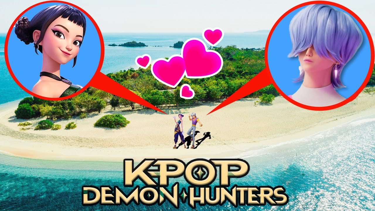 ¡UN DRON GRABÓ A ZOEY Y MYSTERY DE K POP DEMON HUNTERS A LAS 3 AM! 🎥✨
