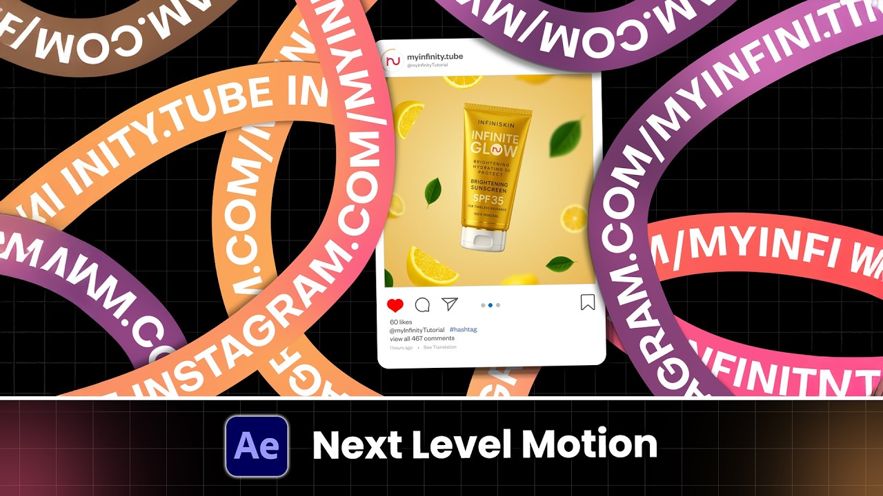 After Effects Social Media Animation — Modern Motion Tutorial! - YouTube