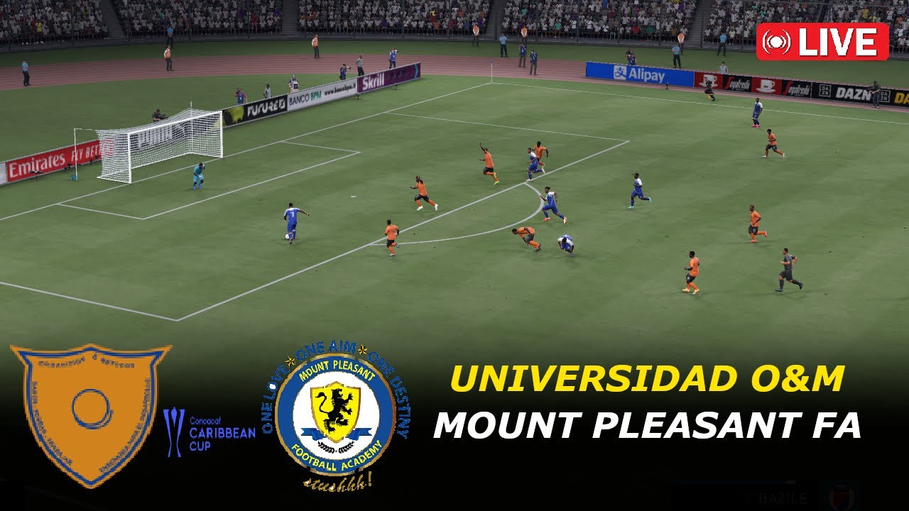 Universidad O&M vs Mount Pleasant / CONCACAF Caribbean Cup Final 2025 ...