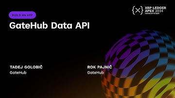 GateHub Data API | Tadej Golobič and Rok Pajnič