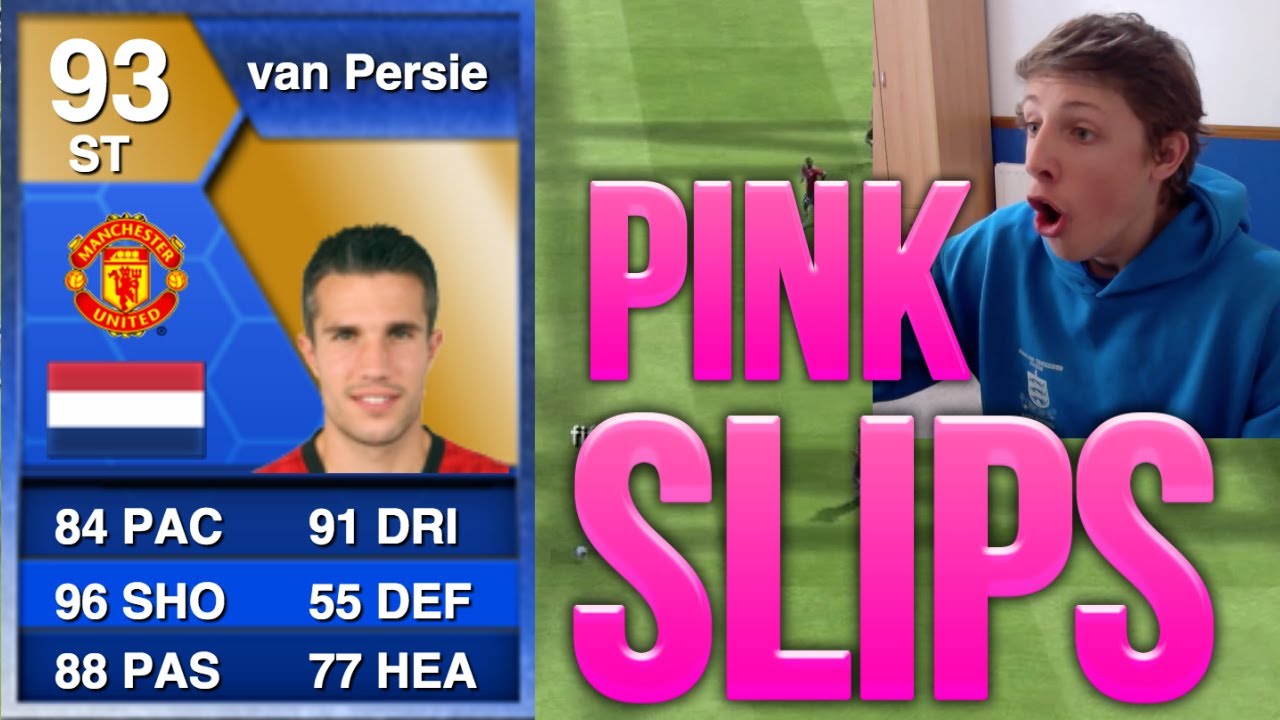 Team Of The Season PINK SLIPS - TOTS VAN PERSIE - Fifa 13 Ultimate Team Team Of The Season
