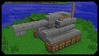 ✔ Minecraft: How to make a Tank