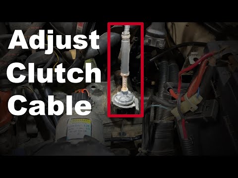 VW Clutch Cable Adjustment