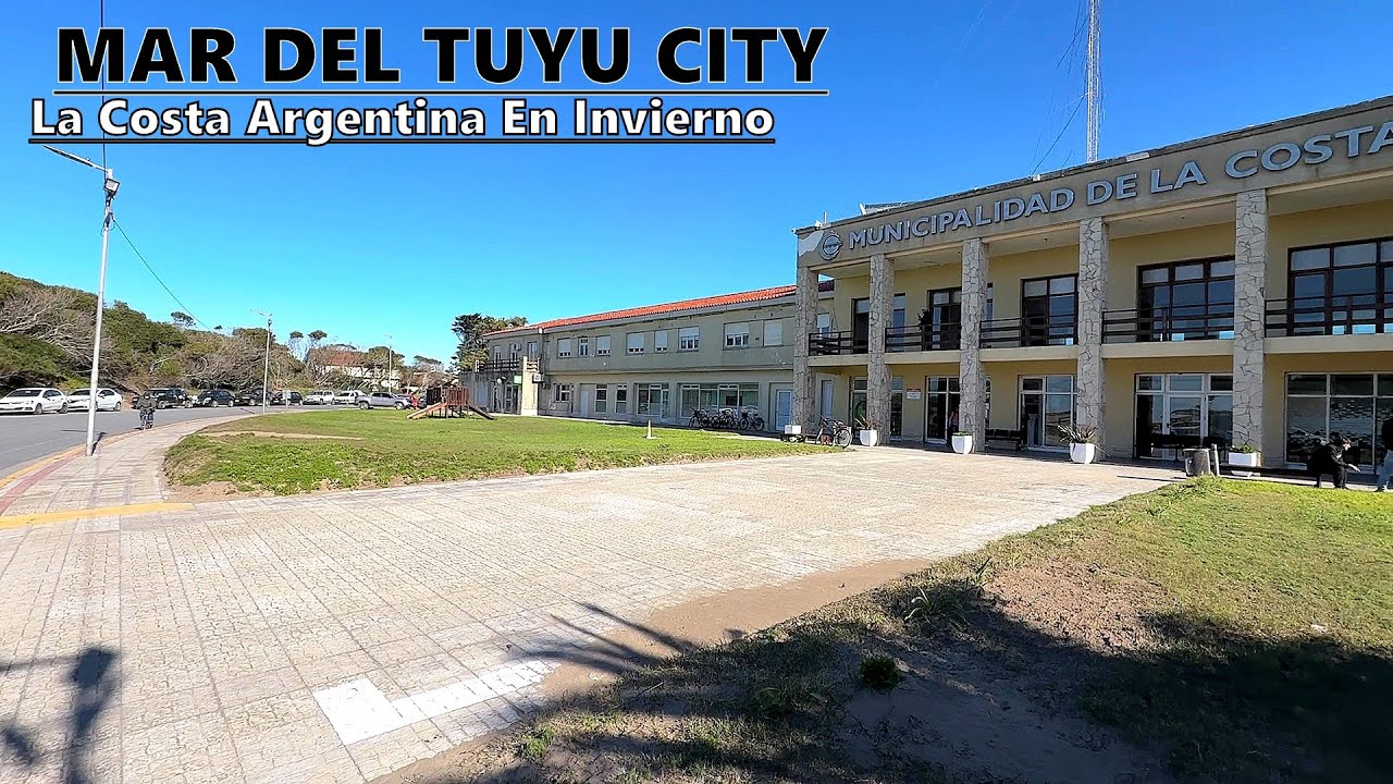 Coast Of Buenos Aires, City Of Mar Del Tuyu In Winter