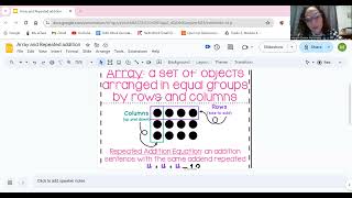 Arrays and Repeated Addition