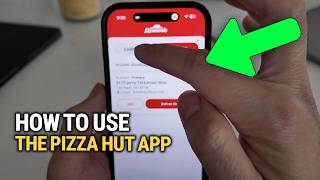 How To Use the Pizza Hut App! screenshot 2