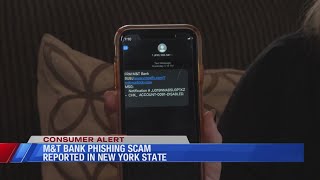 M&T Bank phishing scam reported in New York