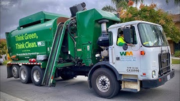 Two Quick Waste Management Amrep ASLs on Greenwaste