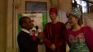 Chinese talking about Nigeria in hausa Language @ the #Independenceconcert in Beijing screenshot 3