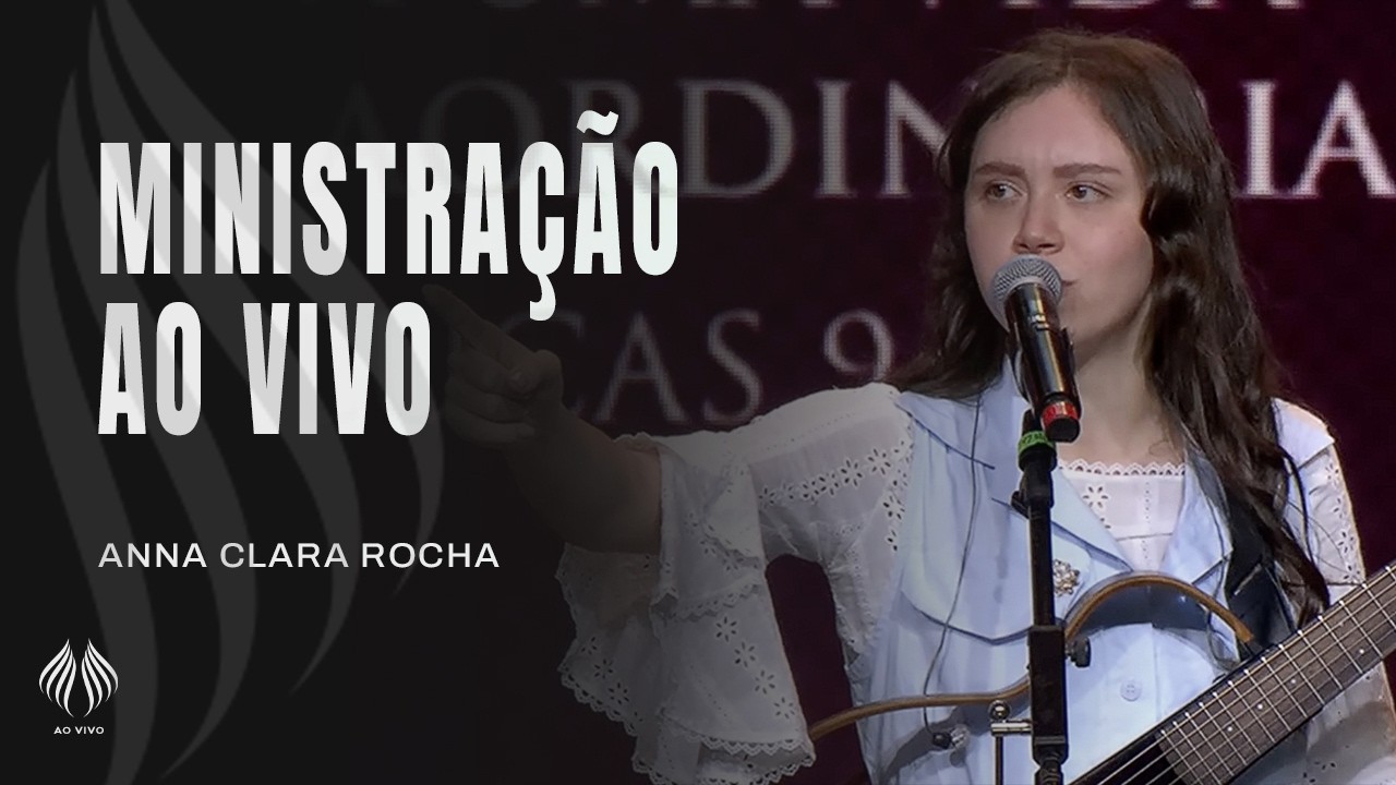 Anna Clara Rocha | Ministração (Ao Vivo)