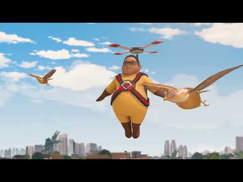 NEKAT JADI SUPERHERO! DENNIS TERBANG DAN NINDIH BANG JARWO!
