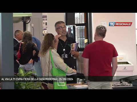 AL VIA LA 71 ESIMA FIERA DELLA CASA MODERNA | 28/09/2024