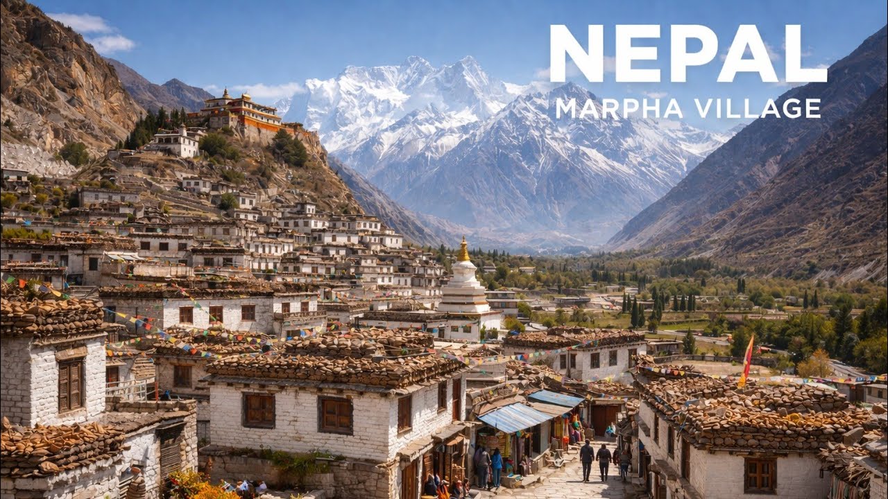 Most Beautiful Villages of Nepal Mustang Marpha 