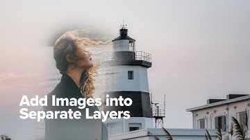How to add images into separate layers in Photoshop - Alex The Creative