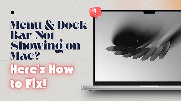 Menu & Dock Bar Not Showing on Mac? Here’s How to Fix!