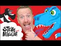 Play with Dinosaur Toys Story for Kids from Steve and Maggie | Wow English TV