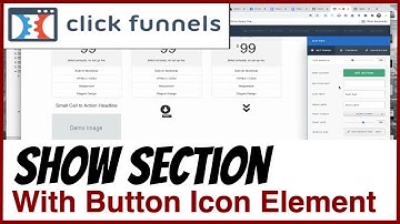 A Super Simple Way To Use An Icon To Show / Hide A Section on Your ClickFunnels Page - CFDS-24