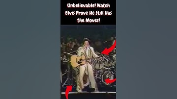 Just for the Ladies!! Unbelievable! Watch Elvis Prove He Still Has the Moves! #shorts