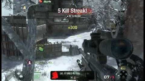 COD Black Ops: Sniping on Array