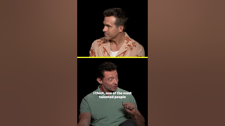 DEADPOOL & WOLVERINE's Hugh Jackman says Ryan Reynolds is "annoyingly talented"