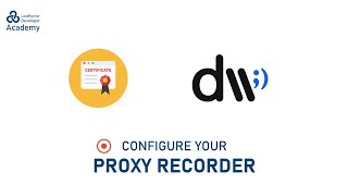 Configure Proxy Recorder from scratch
