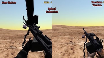 PKM - Muzzle Flash, Smoke and Reload Comparison