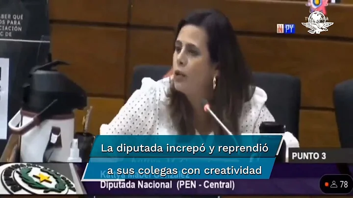 Al ritmo de 'Te Felicito', de Shakira, diputada re...