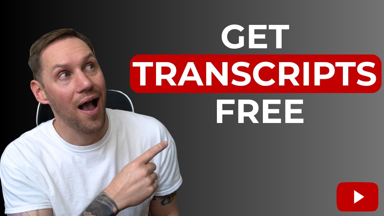 How To Download A YouTube Video Transcript - YouTube