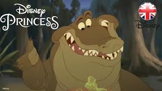 Get to know the friendly alligator louis with princess tiana and
prince naveen in this funny clip from animated musical, frog! love
funn...