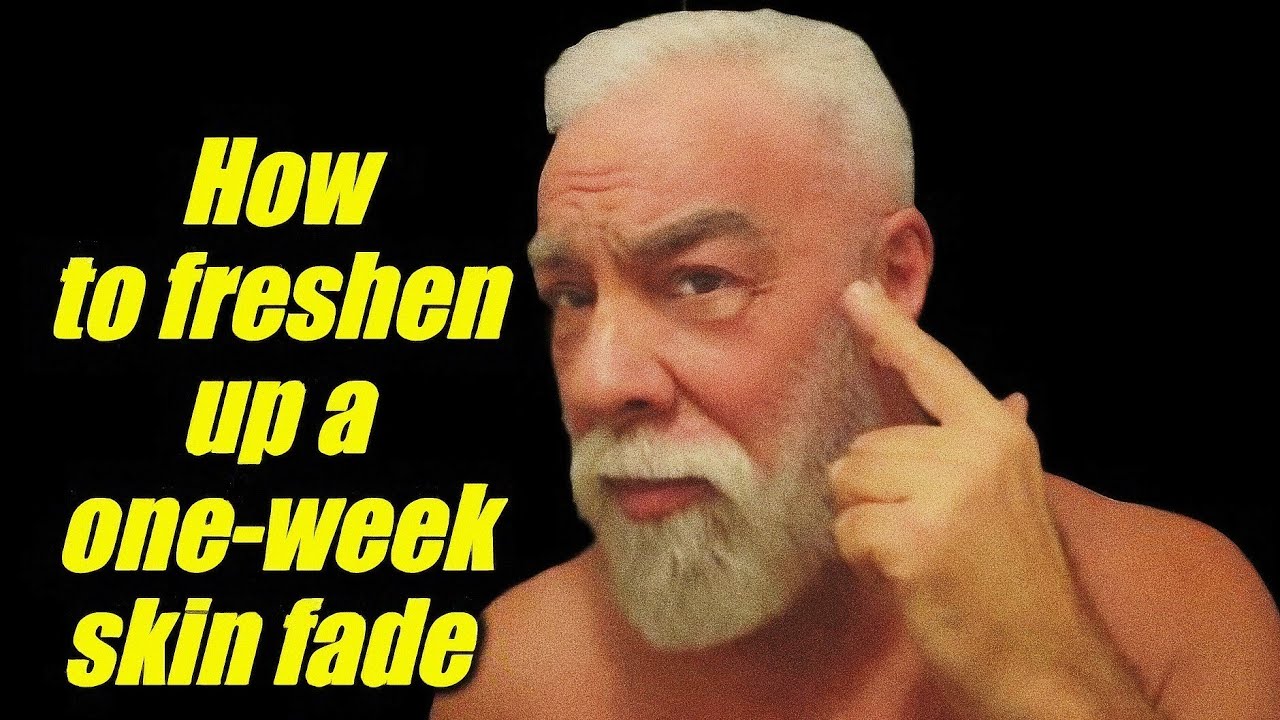 Freshen up a one week skin fade and beard trim. With a beard comes great responsibility