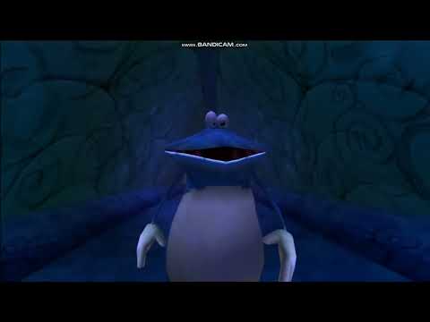 Globox screaming like Sid from Ice Age