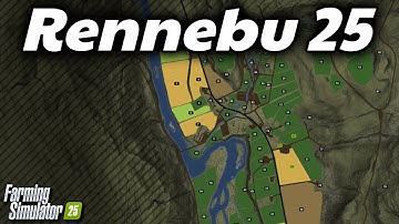 Rennebu 25 - FS25 Map (Crossplay)